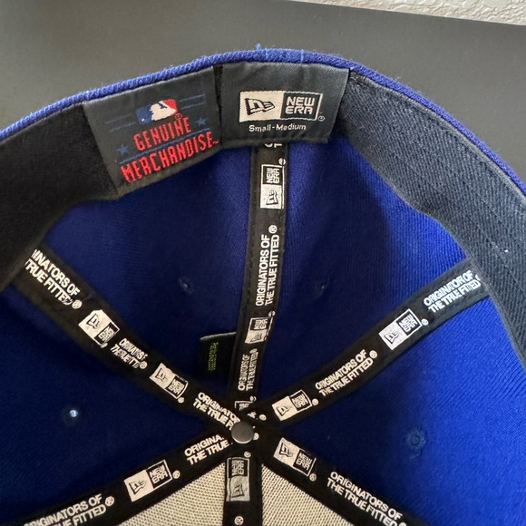 LA Dodgers New Era flex fit hat - Small/Medium blue with gray bill - Picture 4 of 5